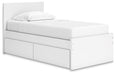 Onita Panel Bed with 1 Side Storage - Yulissa Home Furnishings (NJ)