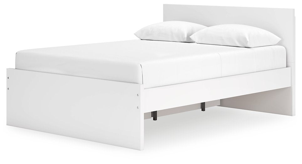 Onita Panel Bed with 1 Side Storage - Yulissa Home Furnishings (NJ)