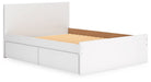 Onita Panel Bed with 1 Side Storage - Yulissa Home Furnishings (NJ)