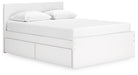 Onita Panel Bed with 1 Side Storage - Yulissa Home Furnishings (NJ)