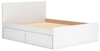 Onita Panel Bed with 2 Side Storage - Yulissa Home Furnishings (NJ)