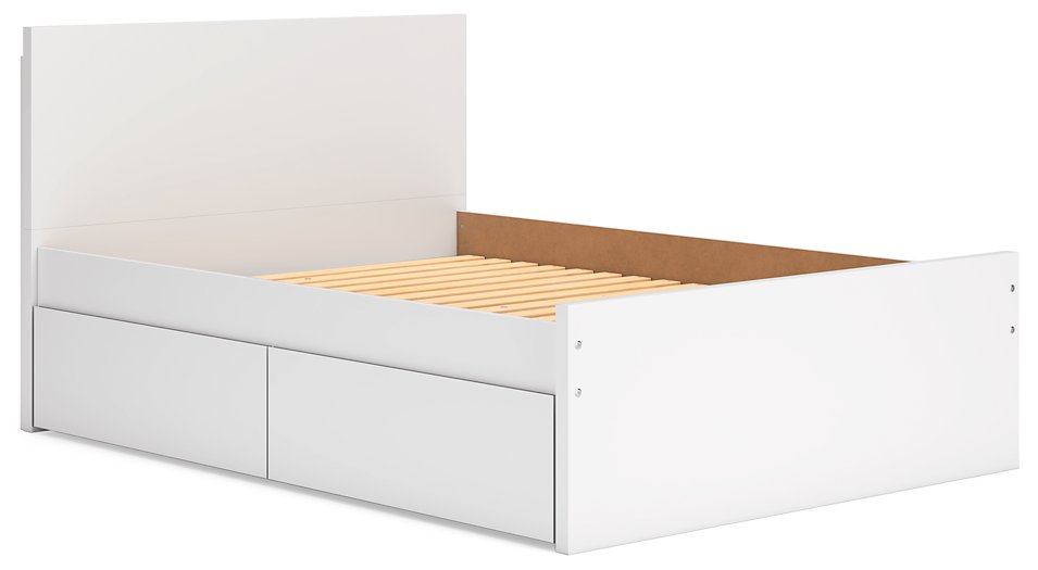 Onita Panel Bed with 1 Side Storage - Yulissa Home Furnishings (NJ)