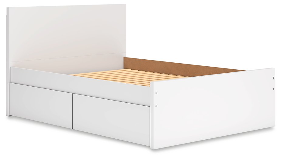 Onita Panel Bed with 2 Side Storage - Yulissa Home Furnishings (NJ)