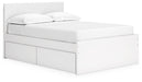 Onita Panel Bed with 2 Side Storage - Yulissa Home Furnishings (NJ)