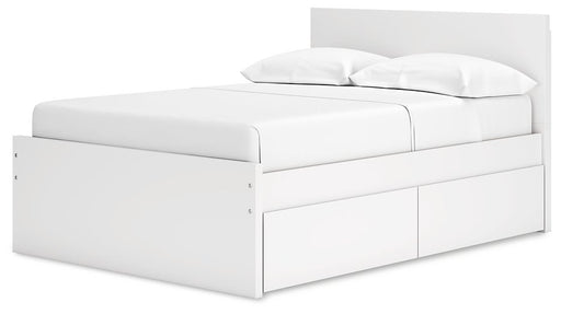 Onita Panel Bed with 2 Side Storage - Yulissa Home Furnishings (NJ)