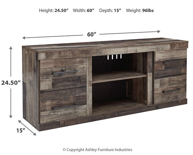 Derekson 60" TV Stand - Yulissa Home Furnishings (NJ)