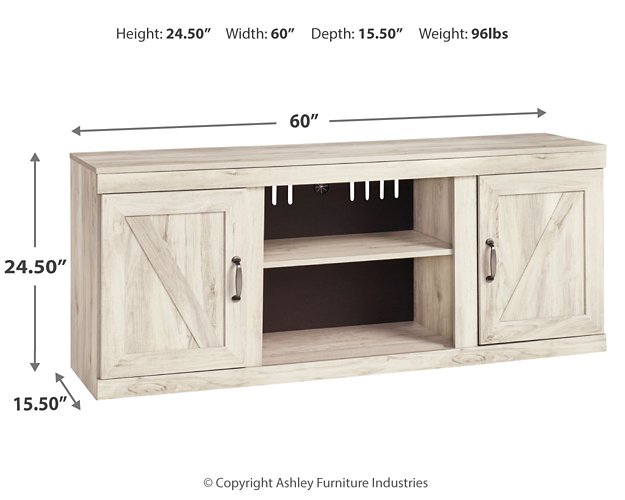 Bellaby 3-Piece Entertainment Center with Electric Fireplace - Yulissa Home Furnishings (NJ)