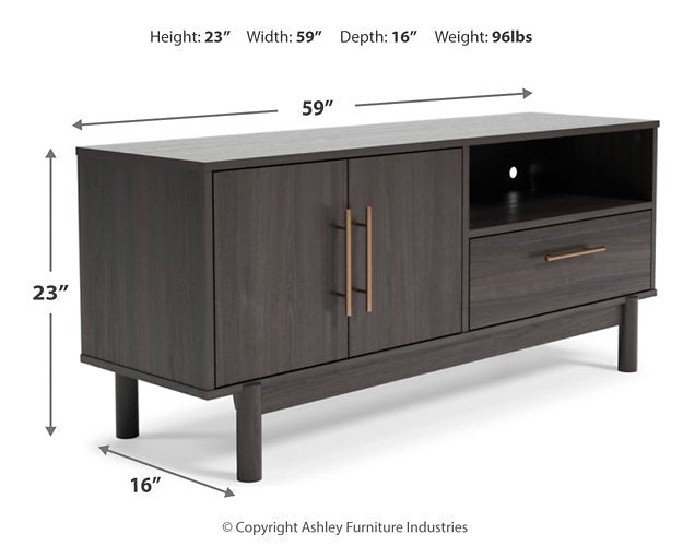 Brymont 59" TV Stand - Yulissa Home Furnishings (NJ)