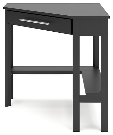 Otaska Home Office Corner Desk with Bookcase - Yulissa Home Furnishings (NJ)