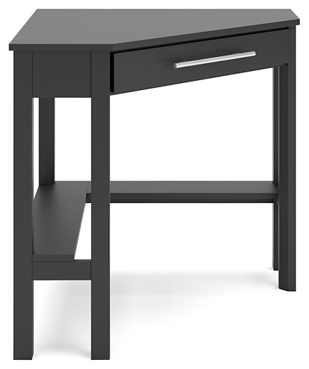 Otaska Home Office Corner Desk with Bookcase - Yulissa Home Furnishings (NJ)