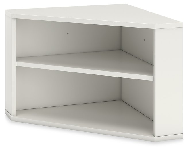 Grannen Home Office Corner Bookcase - Yulissa Home Furnishings (NJ)