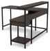 Camiburg Home Office L-Desk with Storage - Yulissa Home Furnishings (NJ)