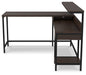 Camiburg Home Office L-Desk with Storage - Yulissa Home Furnishings (NJ)