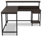 Camiburg Home Office L-Desk with Storage - Yulissa Home Furnishings (NJ)