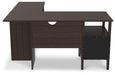 Camiburg 2-Piece Home Office Desk - Yulissa Home Furnishings (NJ)