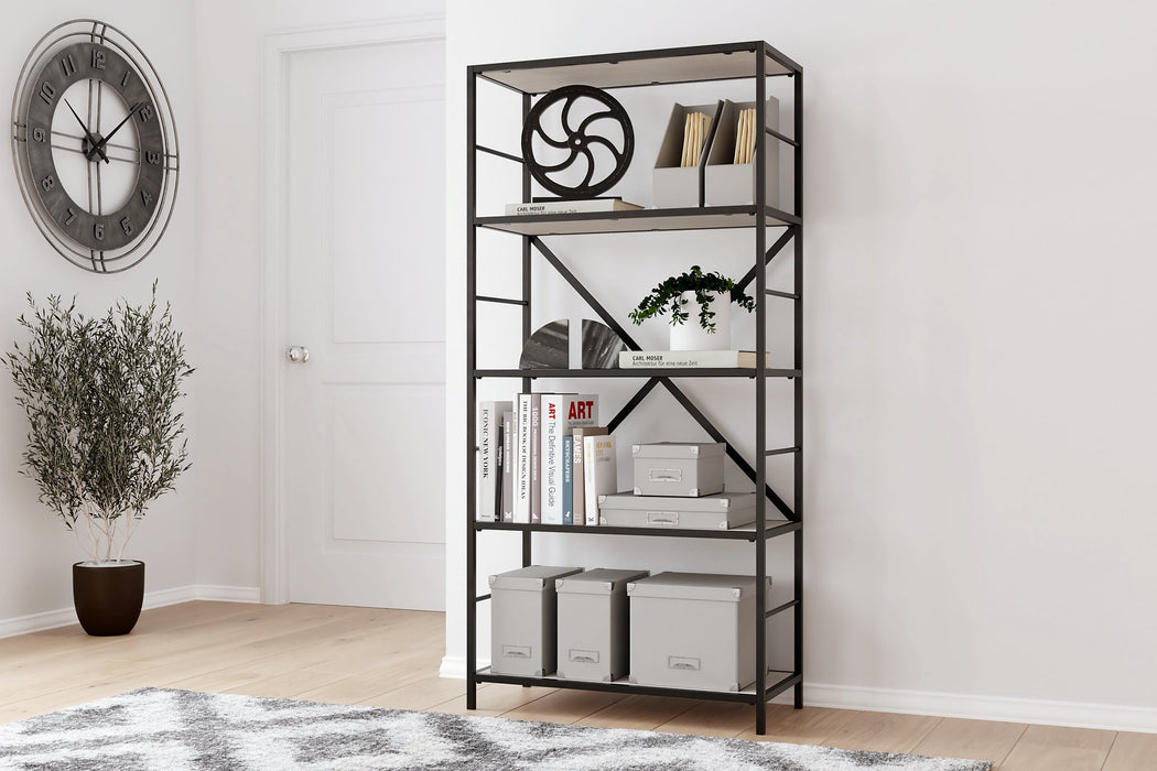 Bayflynn Bookcase - Yulissa Home Furnishings (NJ)