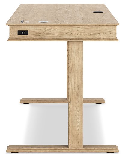 Elmferd 53" Adjustable Height Desk - Yulissa Home Furnishings (NJ)