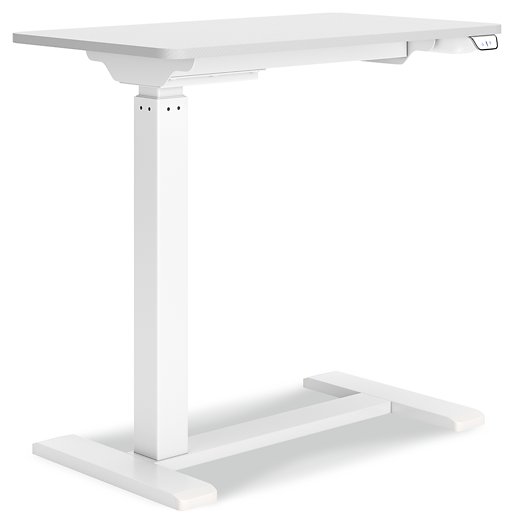 Lynxtyn Adjustable Height Home Office Side Desk - Yulissa Home Furnishings (NJ)