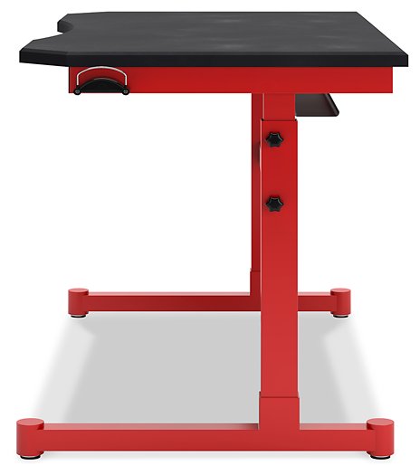 Lynxtyn Adjustable Height Home Office Desk - Yulissa Home Furnishings (NJ)