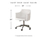 Baraga Home Office Desk Chair - Yulissa Home Furnishings (NJ)