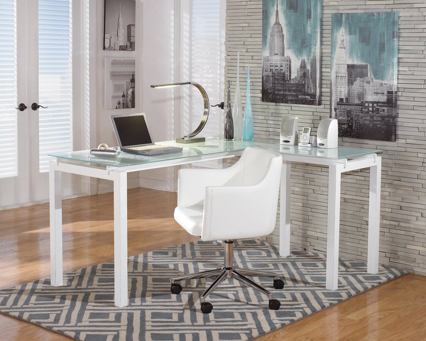 Baraga Home Office Set - Yulissa Home Furnishings (NJ)