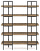 Montia 76" Bookcase - Yulissa Home Furnishings (NJ)