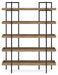 Montia 76" Bookcase - Yulissa Home Furnishings (NJ)