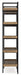 Montia 76" Bookcase - Yulissa Home Furnishings (NJ)