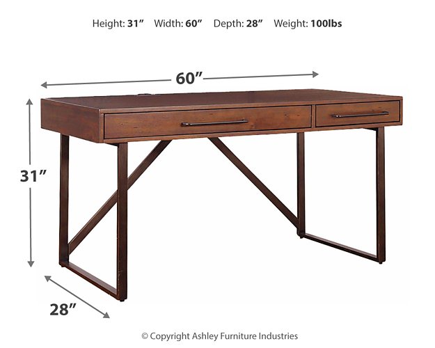 Starmore 60" Home Office Desk