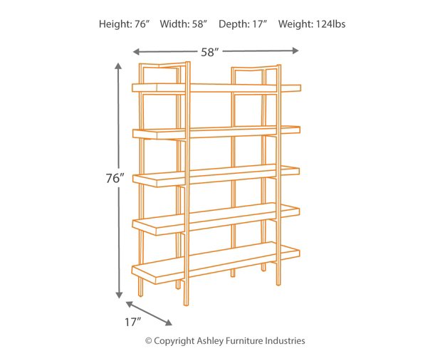 Starmore 76" Bookcase