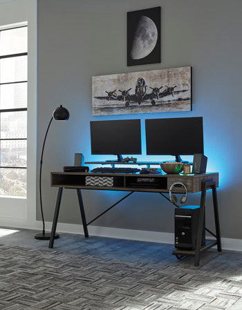 Barolli Gaming Desk - Yulissa Home Furnishings (NJ)