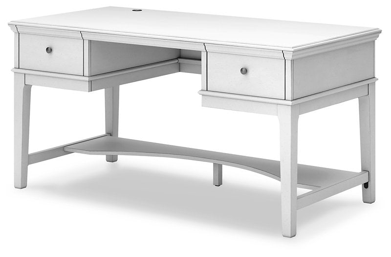 Kanwyn Home Office Storage Leg Desk - Yulissa Home Furnishings (NJ)