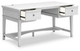 Kanwyn Home Office Storage Leg Desk - Yulissa Home Furnishings (NJ)