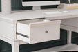 Kanwyn Home Office Storage Leg Desk - Yulissa Home Furnishings (NJ)