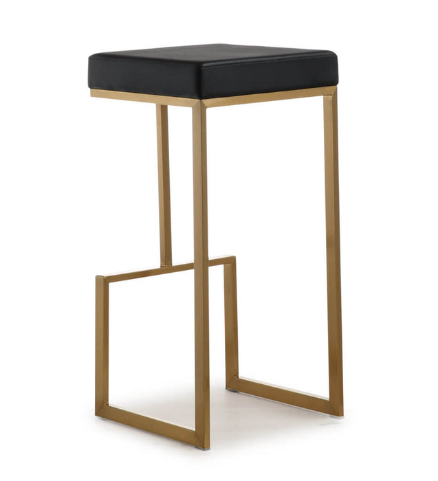 FERRA BLACK GOLD STEEL BAR STOOL (SET OF 2) SKU: ST0008