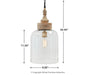 Faiz Pendant Light - Yulissa Home Furnishings (NJ)