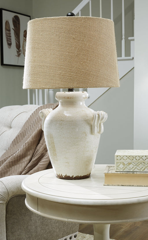 Emelda Table Lamp - Yulissa Home Furnishings (NJ)