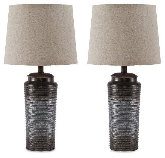 Norbert Table Lamp (Set of 2) - Yulissa Home Furnishings (NJ)