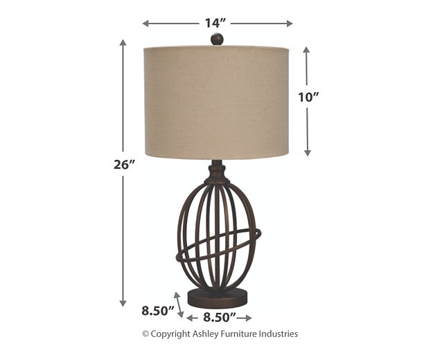 Manasa Lamp Set - Yulissa Home Furnishings (NJ)