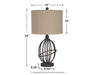 Manasa Lamp Set - Yulissa Home Furnishings (NJ)