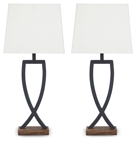 Makara Table Lamp (Set of 2) - Yulissa Home Furnishings (NJ)