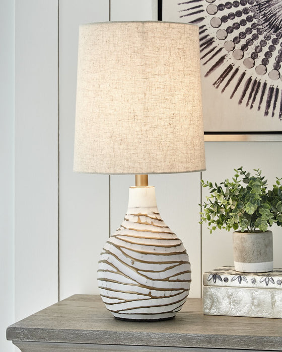 Aleela Table Lamp - Yulissa Home Furnishings (NJ)