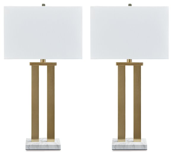 Coopermen Table Lamp (Set of 2) - Yulissa Home Furnishings (NJ)