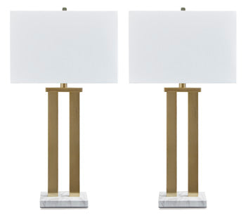 Coopermen Table Lamp (Set of 2) - Yulissa Home Furnishings (NJ)