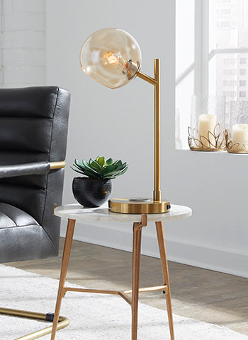 Abanson Desk Lamp - Yulissa Home Furnishings (NJ)