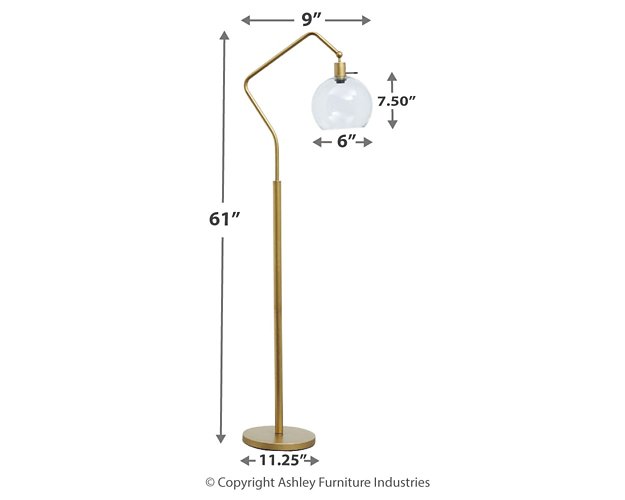 Marilee Floor Lamp - Yulissa Home Furnishings (NJ)