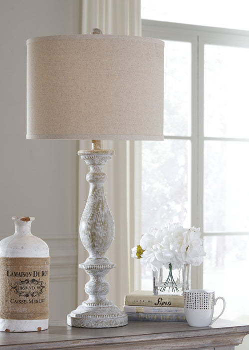 Bernadate Lamp Set - Yulissa Home Furnishings (NJ)