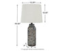 Mahima Table Lamp (Set of 2) - Yulissa Home Furnishings (NJ)