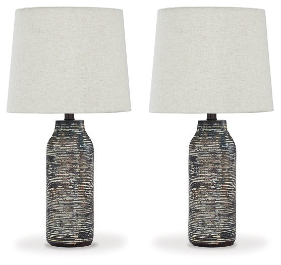 Mahima Table Lamp (Set of 2) - Yulissa Home Furnishings (NJ)