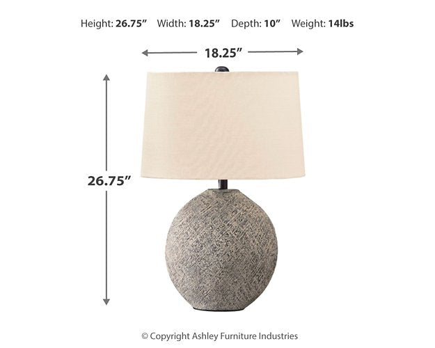 Harif Table Lamp - Yulissa Home Furnishings (NJ)